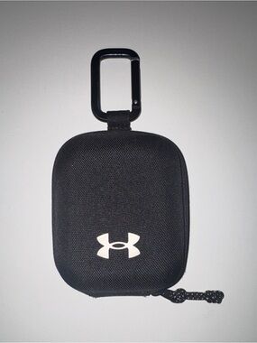 Under Armour Contain Micro - Black Zippered Zip Pouch with Carabiner
